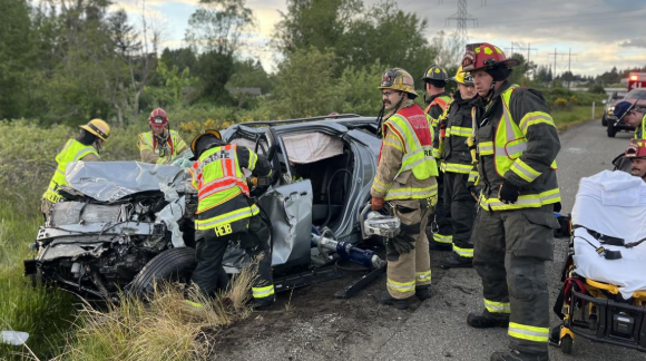 Washington Highway 9 Accident Snohomish Today – Head-on high-speed collision shuts down SR 9 in Snohomish